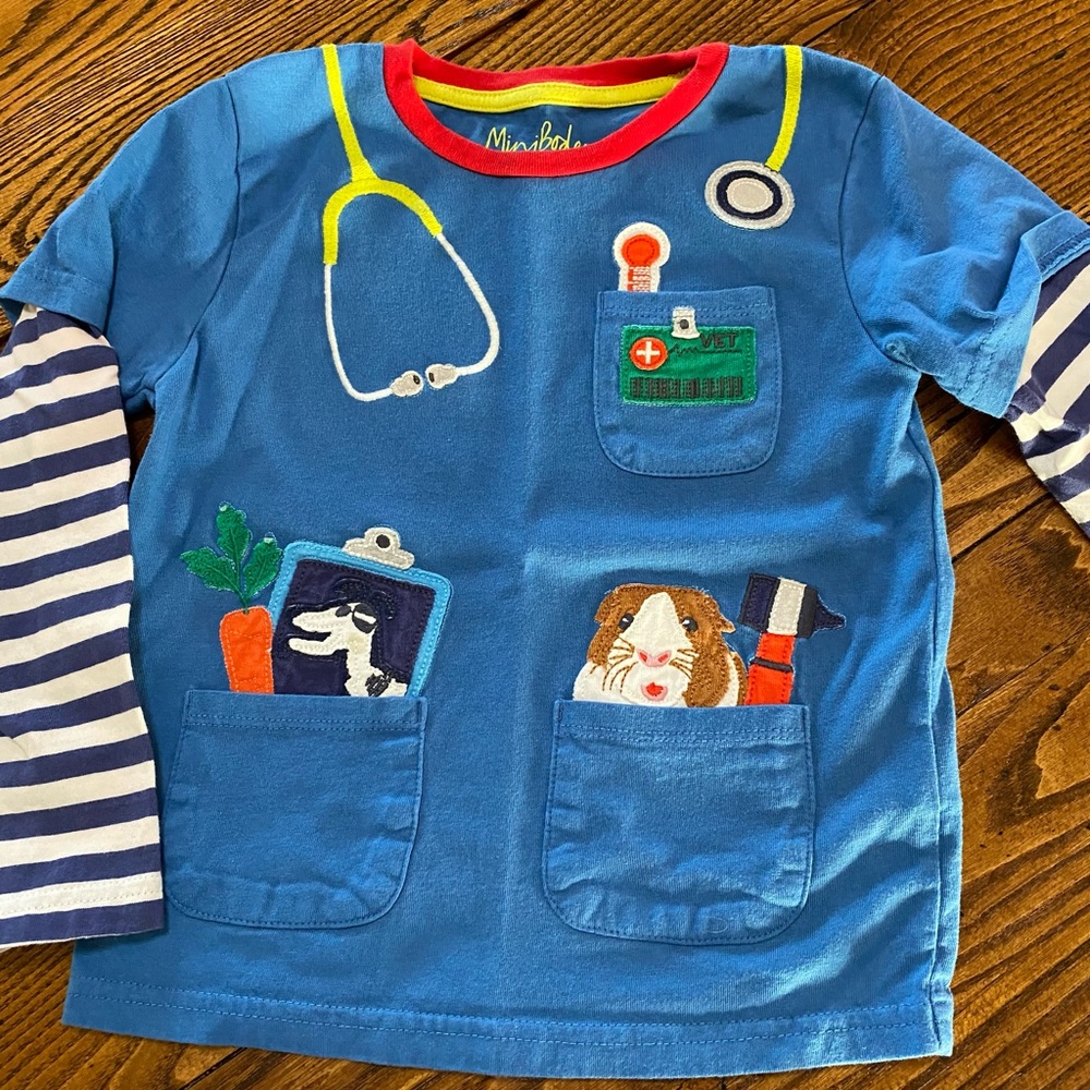 Mini Boden shirt size 4